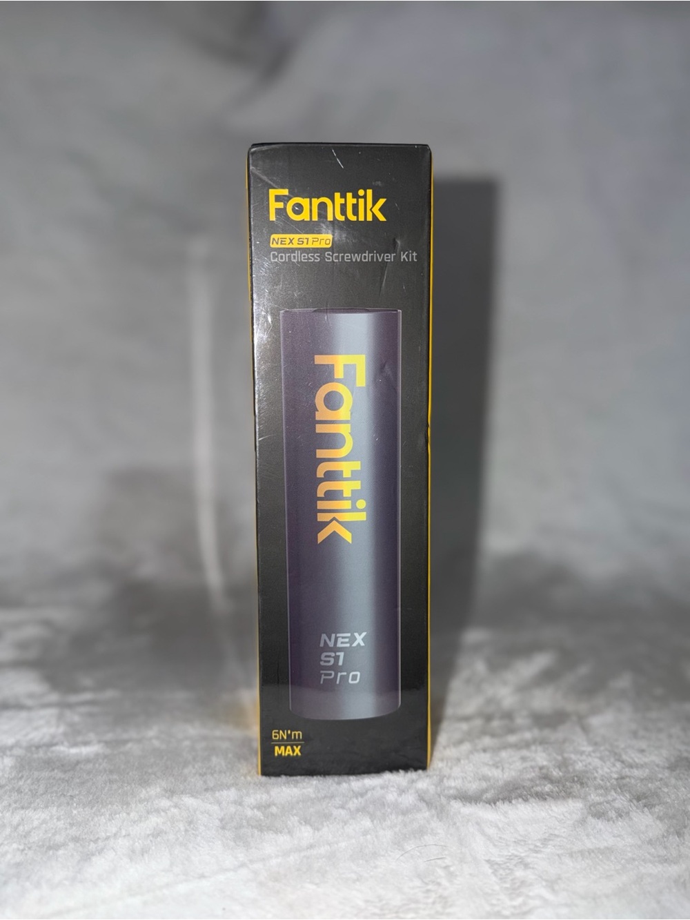 Fanttik NEX S1 Pro Cordless Screwdriver Kit - Black/Yellow